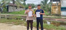 Hadapi Ancaman El Nino, Kapolsek Pelangiran Tegaskan Sinergi Warga Cegah Karhutla