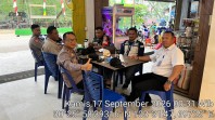 Babinsa Sertu Siswanto Laksanakan Koordinasi Intens dengan Polsek Setempat di Pulau Burung