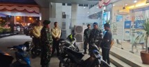 Jaga Kondusifitas Wilayah, Kodim 0314/Inhil Gelar Patroli Malam