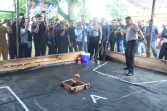 Polres Inhil Gelar Perlombaan Gasing Bhayangkara, Lestarikan Budaya Melayu dalam Semangat Hari Bhayangkara ke-80
