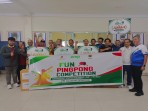 Meriah dan Sportif, Laga Persahabatan Tenis Meja PWI Riau Pererat Hubungan dengan Mitra