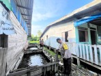 Babinkamtibmas Polsek Pulau Burung Cek Perkembangan Budidaya Ikan Lele