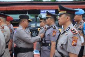 Sertijab Sejumlah Pejabat Utama dan Kapolsek Jajaran, Kapolres Inhil Tekankan Profesionalisme dan Pelayanan Presisi