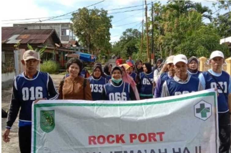 Dinkes Inhil Lakukan Tes Kebugaran