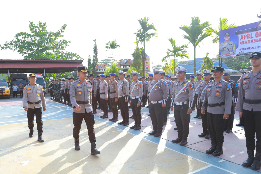 Jelang Ramadhan, Polres Inhil Razia Lalu Lintas Selama Dua Pekan