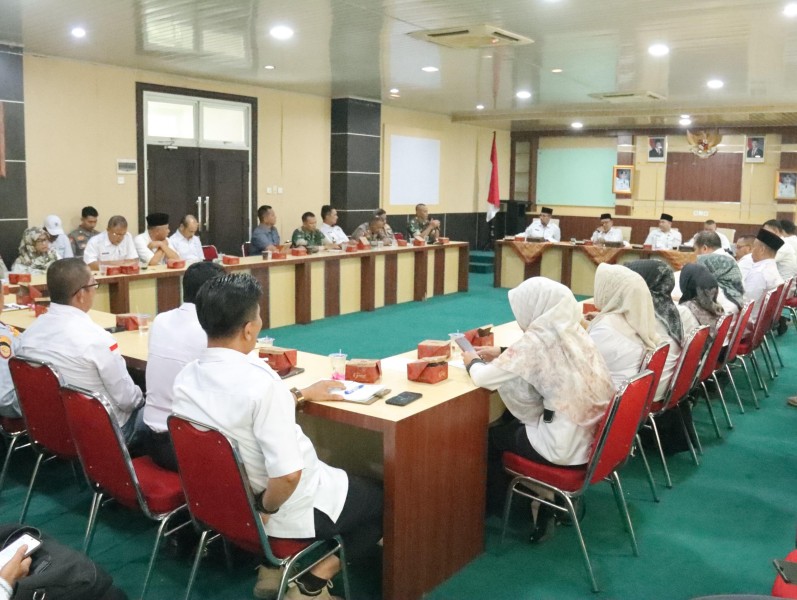 Bupati Inhil Diwakili Sekda Gelar Rapat Persiapan HUT RI Ke-80 Tahun 2025