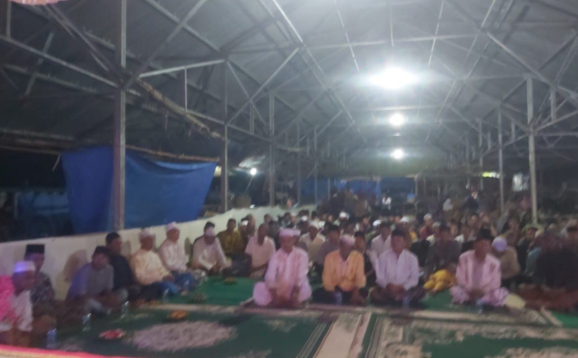 Ketua DPRD Inhil Dr. H. Ferryandi Hadiri Peringatan Isra Miraj Di Pulau Palas