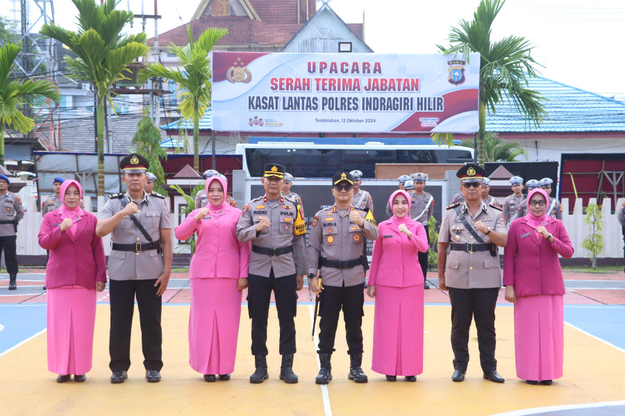Jabatan Kasat Lantas Polres Inhil Berganti