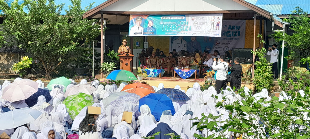 Dinkes Inhil Canangkan Gerakan Aksi Bergizi