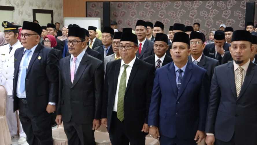 Bupati Herman Rotasi dan Lantik Puluhan Pejabat Guna Perkuat Pelayanan Publik