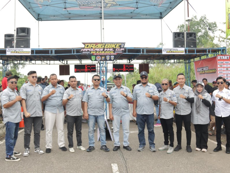 Ketua DPRD Inhil Hadiri Pembukaan Drag Bike Kapolres Cup 2025