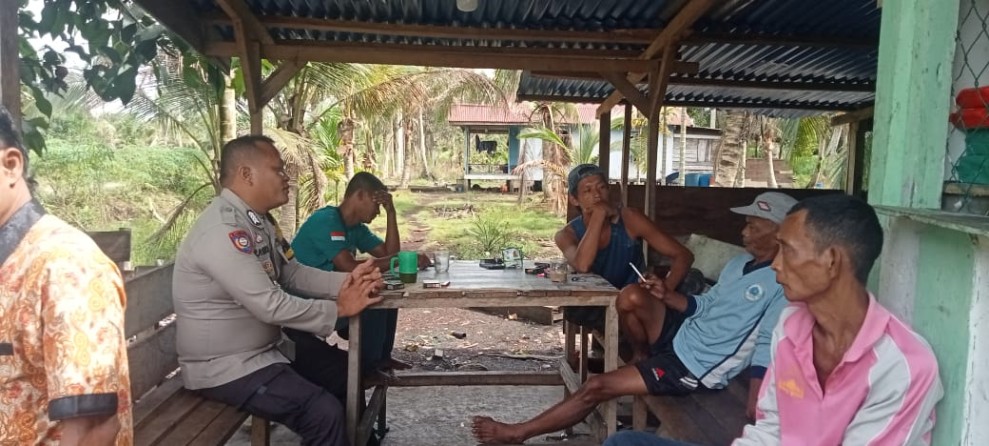 DDS Jadi Solusi,Bhabinkamtibmas Desa Bukit Sari Tingkatkan Rasa Aman Masyarakat