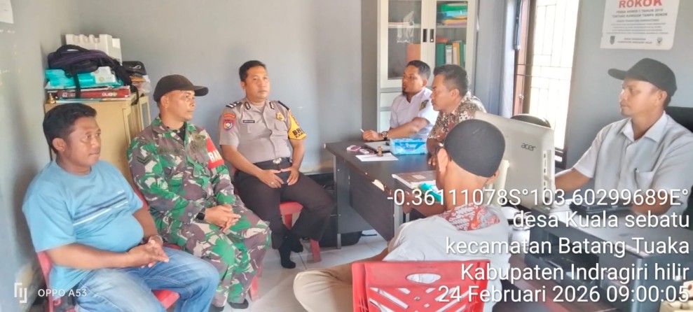 Babinsa Kuala Sebatu Gelar Sosialisasi Pencegahan Karhutla Secara Maraton