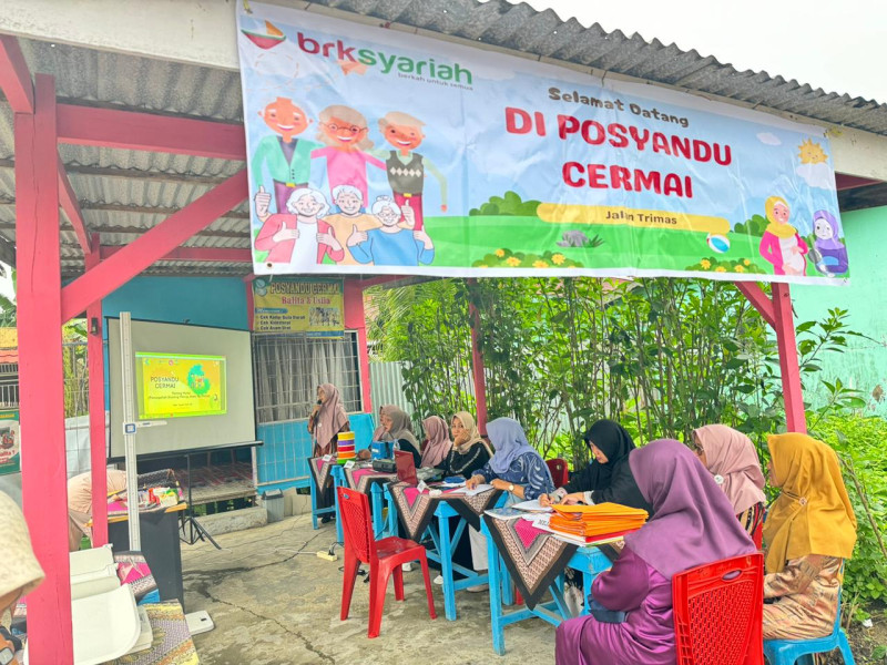 Galeri Kader Posyandu Cermai mewakili Kabupaten Indragiri Hilir dalam Lomba Kader Posyandu Berprestasi Tingkat Provinsi Riau