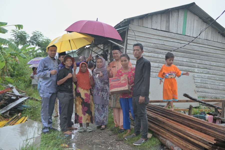 Bupati Rohil Instruksikan Dinas Perkim Tinjau Rumah Viral di Bagan Hulu