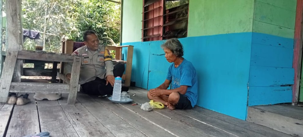 Polsek Pulau Burung Laksanakan Program DDS Upaya Bangun Silaturahmi dan Kamtibmas