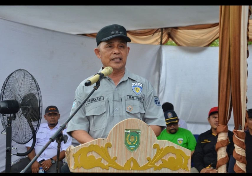 Bupati Inhil Imbau Masyarakat Waspada Kebakaran Lahan dan Hutan