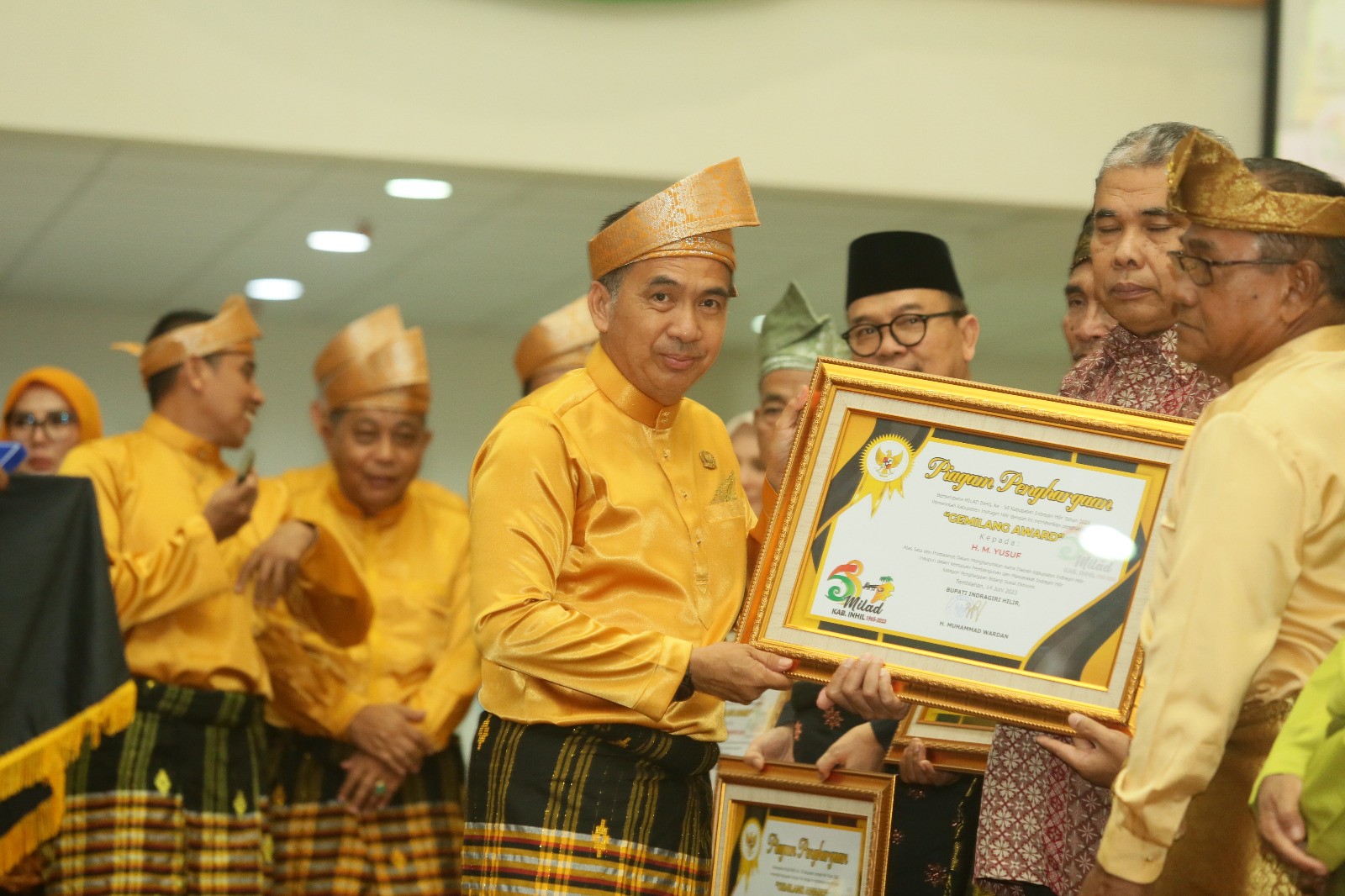 Galeri Paripurna Istimewa DPRD Inhil  Dalam Rangka Milad Inhil Ke - 58