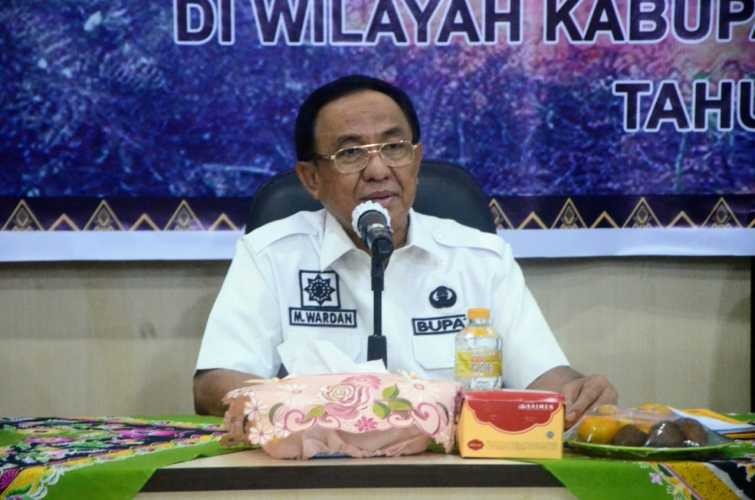 Bupati Inhil H.M.Wardan Upayakan UHC, Banyak Masyarakat Kurang Mampu Dapat Layanan Kesehatan Gratis