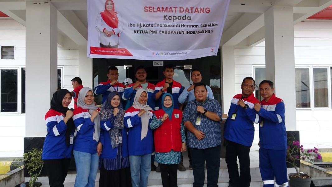 Galeri PMI Inhil Bersama PT. Elnusa Petrofin Gelar Aksi Donor Darah