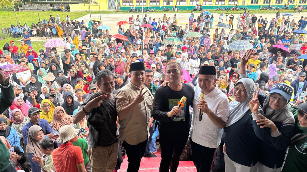 Ingin Lebih Dekat dengan Fermadani, Masyarakat Pulau Burung Ramaikan Kampanye