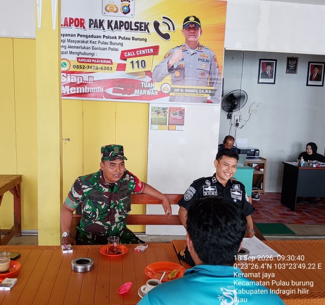 Babinsa Koramil 11/Pulau Burung Laksanakan Jumat Komduk di Keramat Jaya
