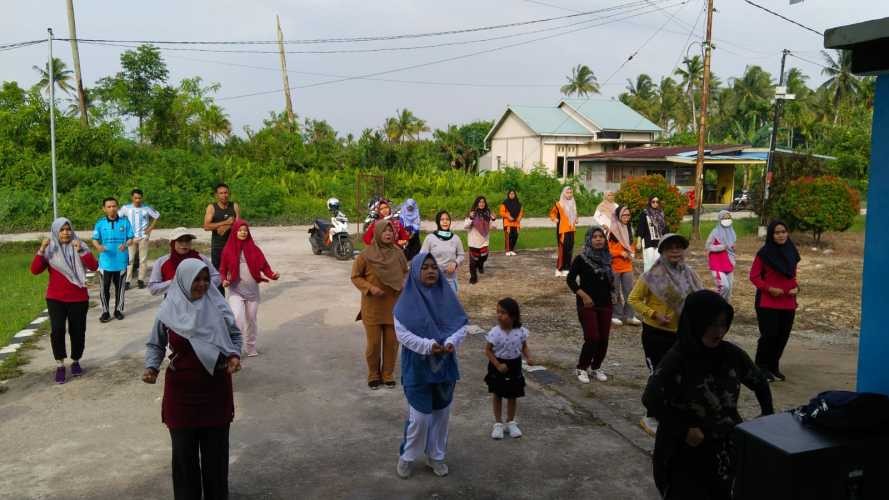 Senam Sehat Rutin Rumah Sakit Raja Musa Bikin Fresh