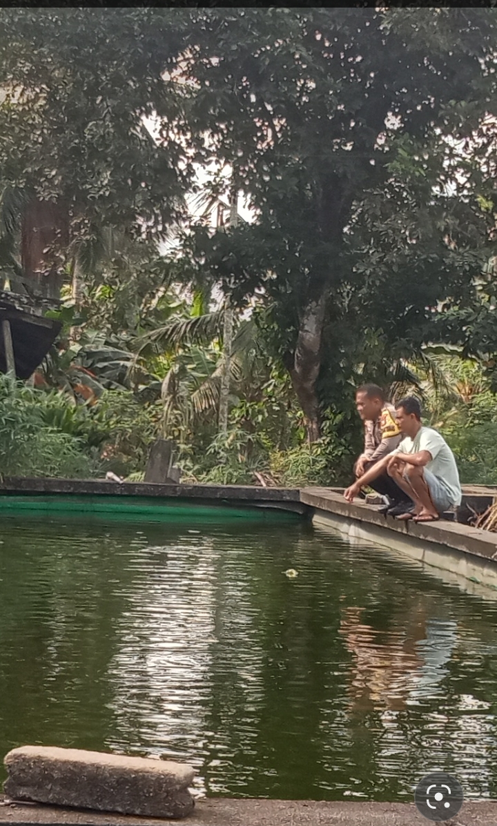 Kembangkan Perikanan dan Hortikultura, Bhabinkamtibmas Polsek Pulau Burung Dukung Swasembada Pangan Desa