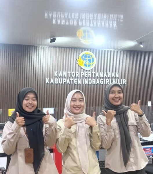 Cegah Sengketa, Kepala Kantah Inhil Imbau Masyarakat Pastikan Posisi Tanah Secara Digital