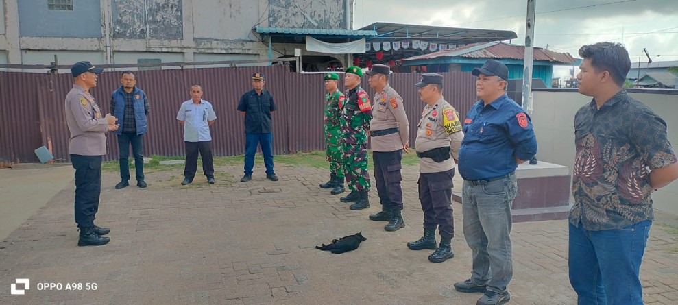 Kapolsek Pulau Burung Pimpin Apel Pengecekan Kesiapan Pengamanan Arus Mudik Lebaran 2026