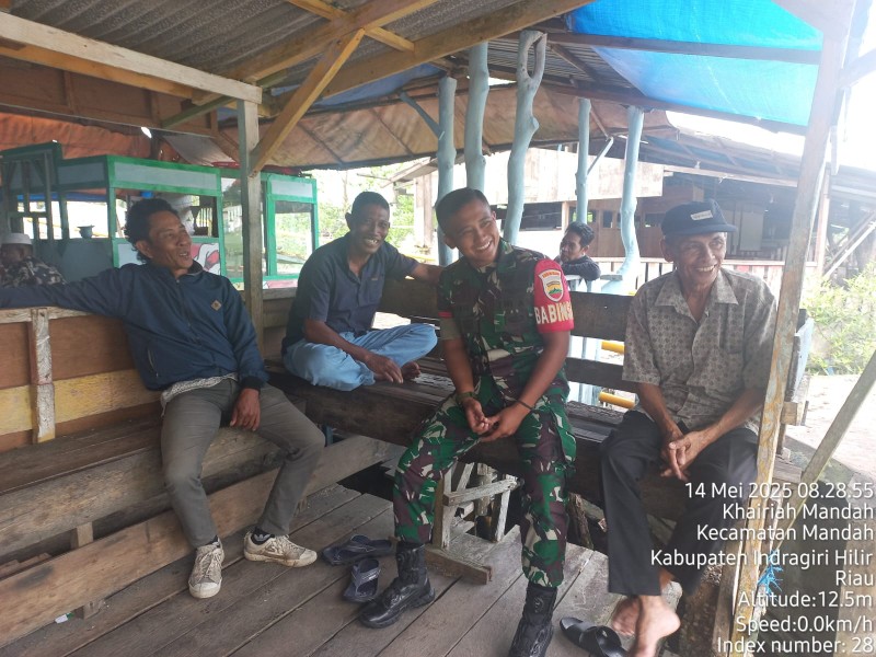 Babinsa Tingkatkan Pengawasan dan Penertiban Premanisme di Wilayah Binaan