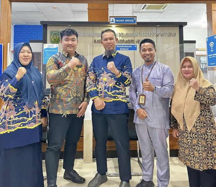Galeri Kementerian Investasi/BKPM Lakukan Verifikasi Penilaian Kinerja PTSP dan PPB Kabupaten Indragiri Hilir