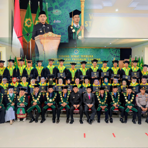 Ini Pesan Pj.Bupati Inhil dalam Menghadiri Sidang Senat Terbuka Wisuda XXVI Program Sarjana Sekolah Tinggi Agama Islam Auliaurrasyidin