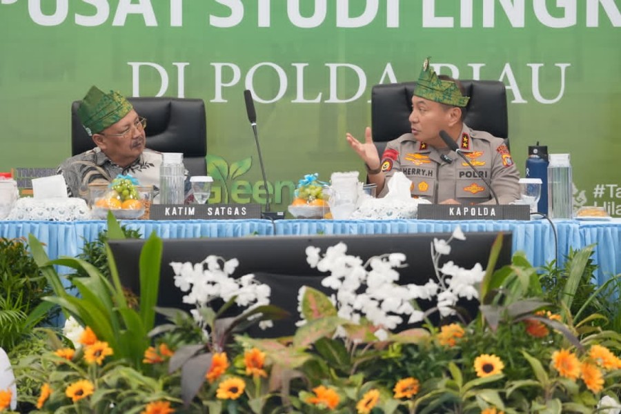 Polda Riau Siapkan Pusat Studi Kepolisian dan Lingkungan, Perkuat Green Policing Berbasis Riset