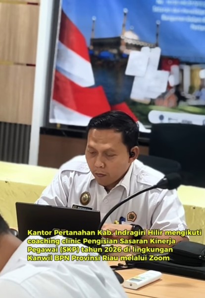 Coaching Clinic SKP 2026, Kantah Inhil Perkuat Budaya Kerja Berorientasi Hasi