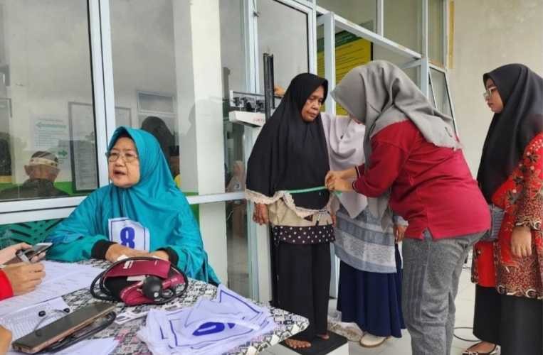 Dinas Kesehatan Indragiri Hilir Gelar Cek Kesehatan Menjelang Keberangkatan Calon Jamaah Haji