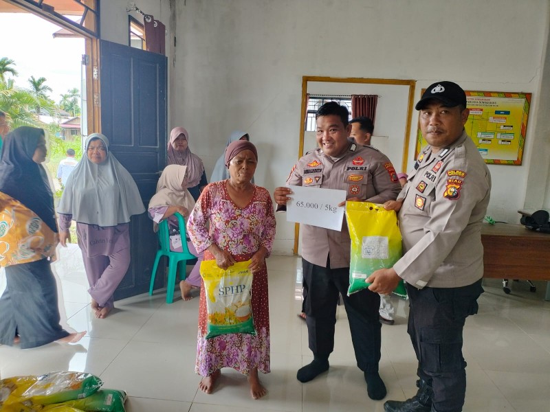 Bantuan Beras Murah di Gaung Bantu Warga Kurang Mampu