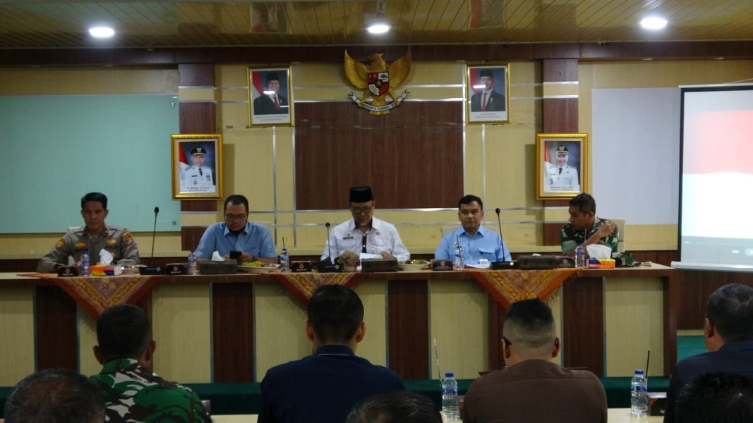 Pemkab Inhil Matangkan Strategi Program Makanan Bergizi Gratis Melalui Rapat Koordinasi