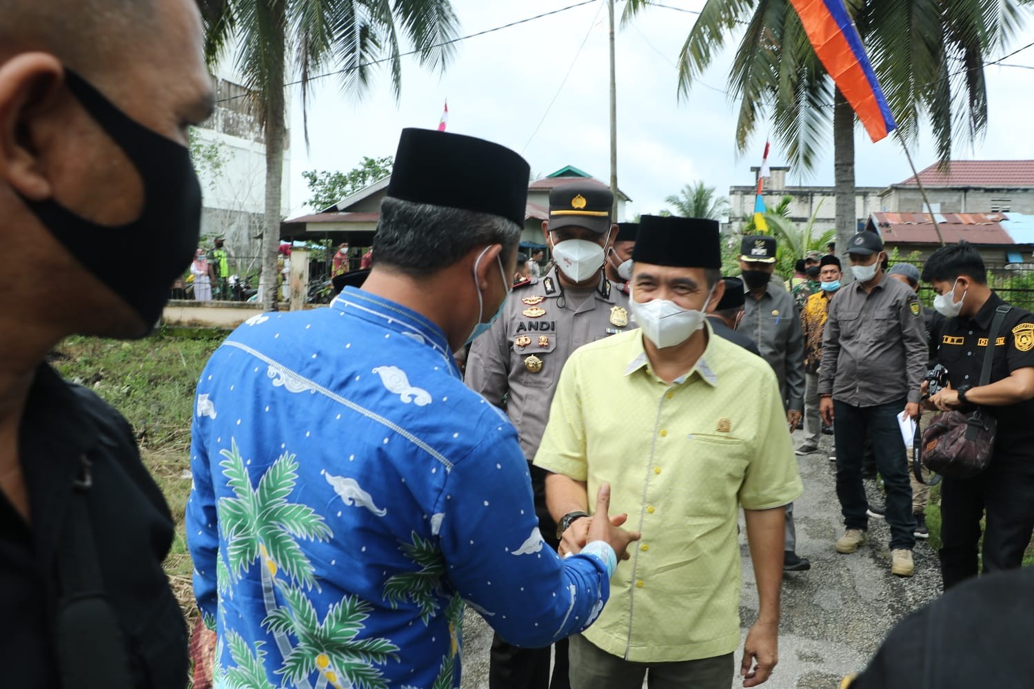 Ketua DPRD Hadiri Pelantikan BPD se-Kecamatan Pelangiran, Ini Harapannya