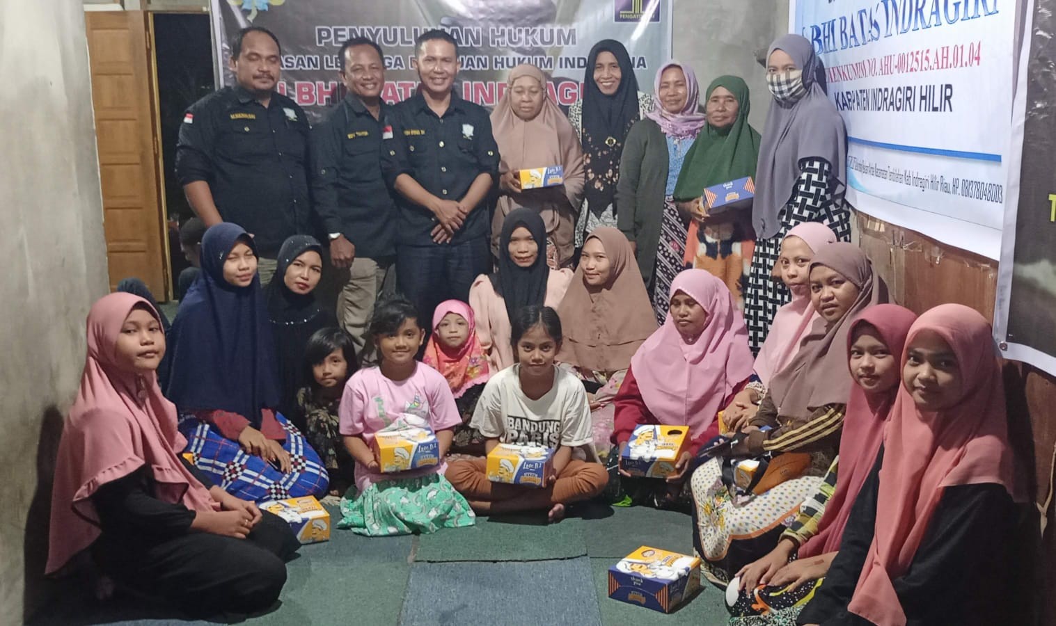 LBHI Batas Indragiri Berikan Penyuluhan Hukum Bahaya Narkotika