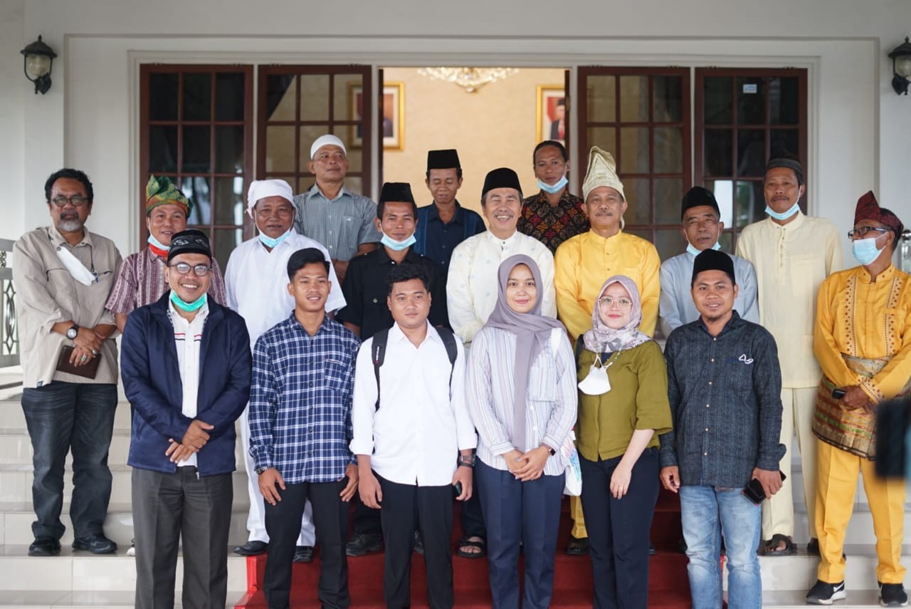 Gubri Terima Aspirasi Patih dan Batin Talang Mamak Tentang Perambah Hutan Tanah Wilayah Hukum Adat