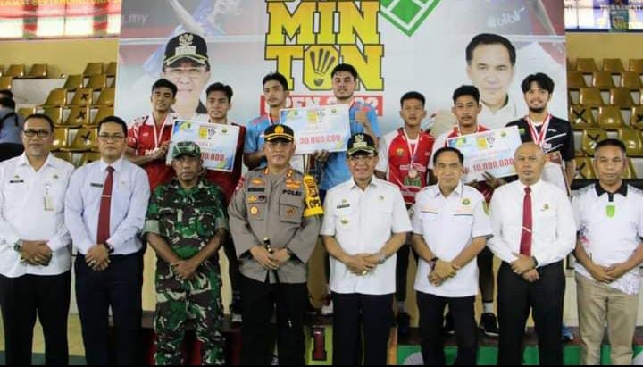 Indragiri Hilir Open Badminton 2022 Resmi Ditutup Bupati, Ini Harapannya 