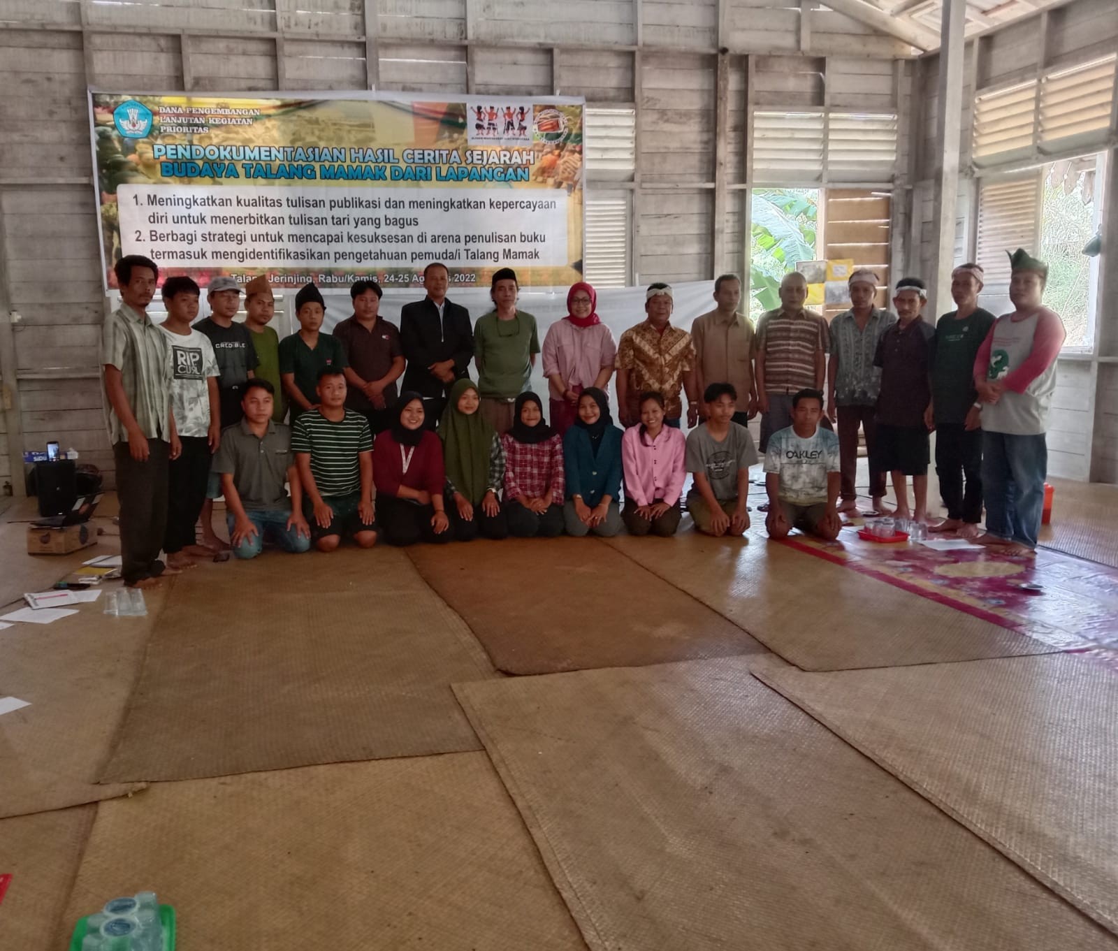 Pendokumentasian Hasil Cerita Sejarah Budaya Talang Mamak Dari Lapangan