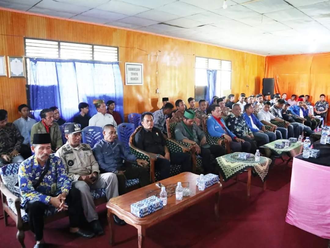 Camat Batang Tuaka Rahelmi Apresiasi Suksesnya Pelaksanaan Musda KNPI Inhil di Sungai Piring 