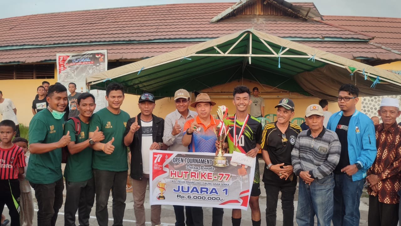 Ferryandi Secara Resmi Tutup Turnamen Futsal Pemuda GAS CUP 