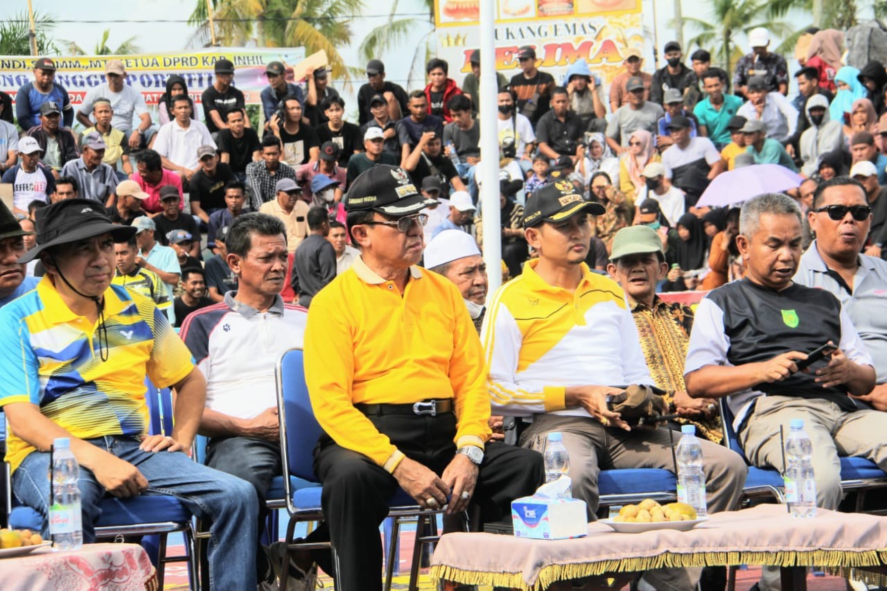 Resmi Ditutup Oleh Bupati, Turnamen Volly Ball Pemuda Kotabaru Cup Berlangsung Meriah 