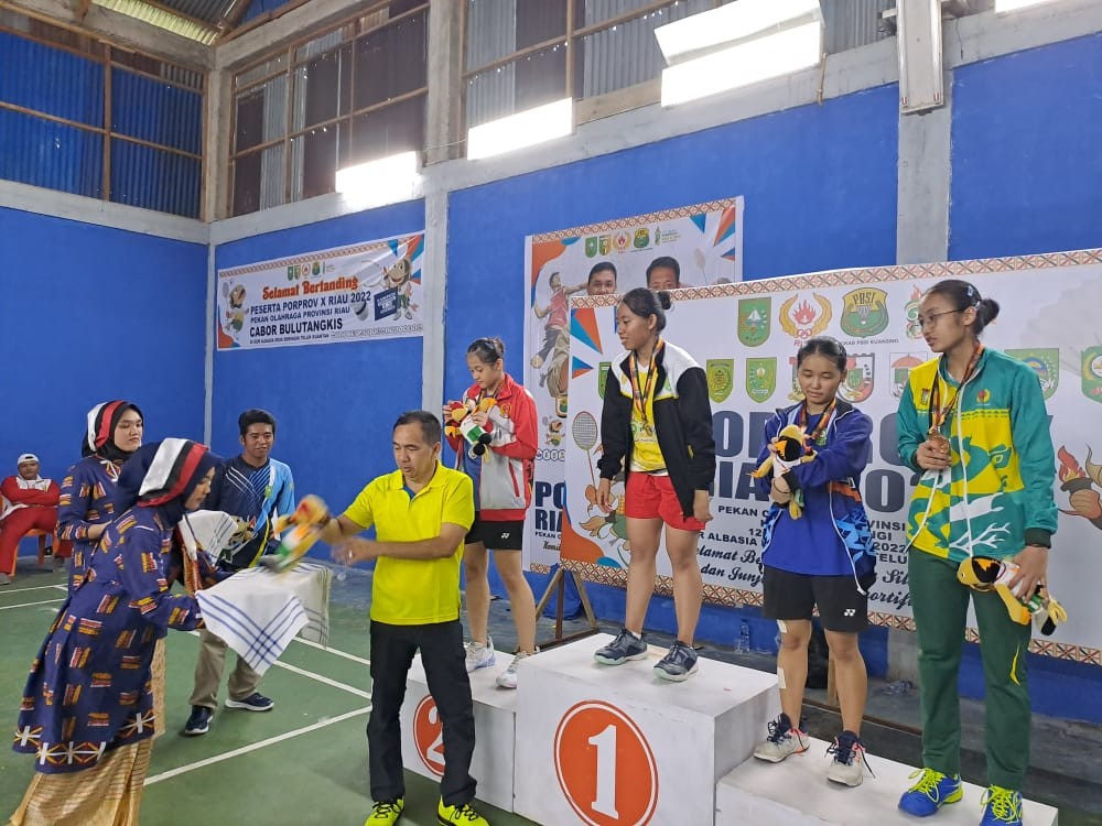 Cabor Badminton Raih 4 Emas dan 1 Perunggu, Ferryandi: Terimakasih Masyarakat Inhil Atas Doa dan Dukungannya 