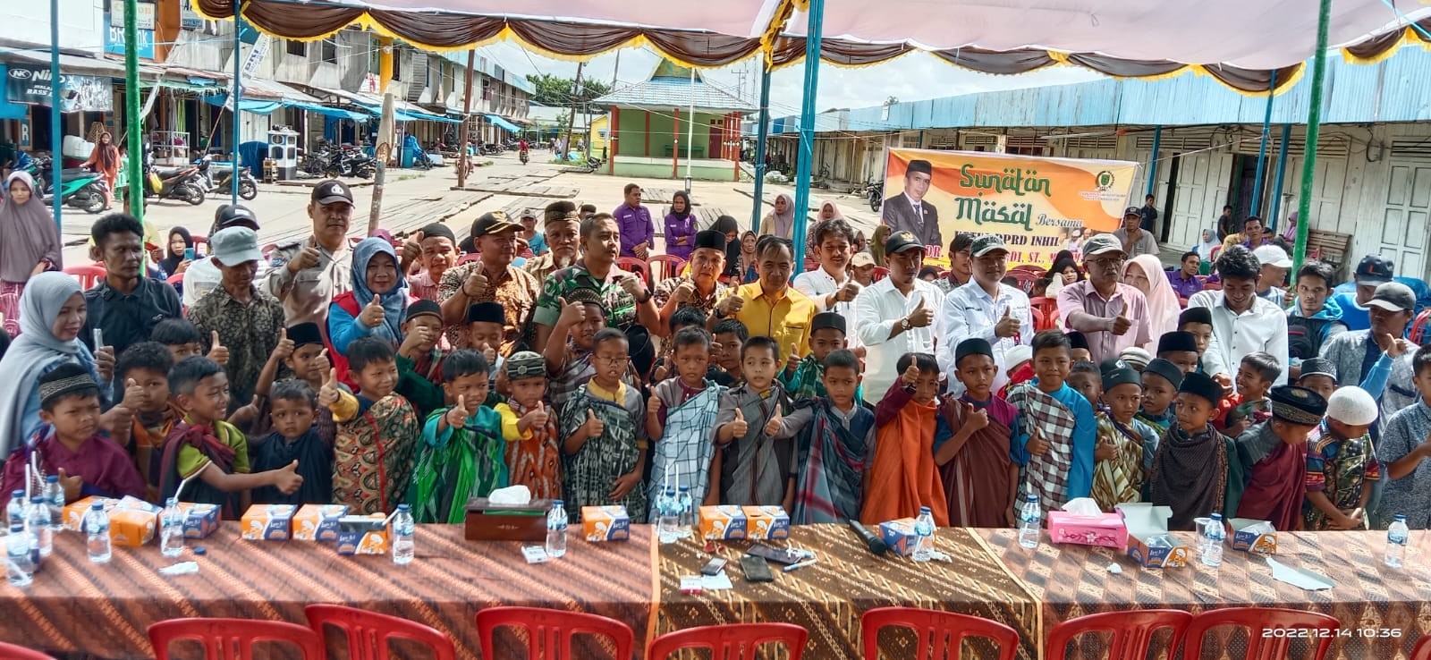 Khitan Massal di Desa Simpang Gaung, Kehadiran Ferryandi Disambut Baik Oleh Masyarakat