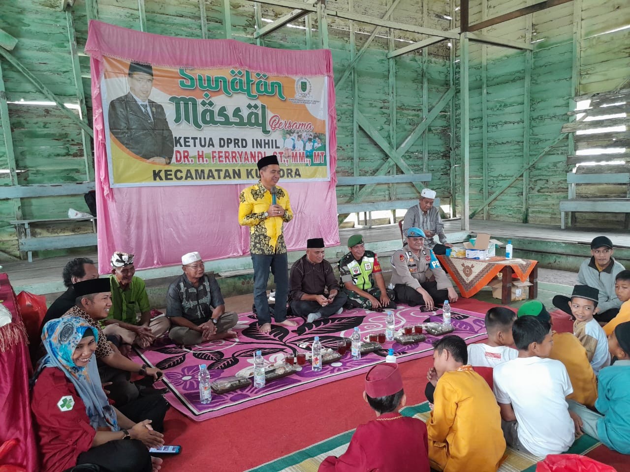 Sunatan Massal di Kecamatan Kuindra, Ferryandi Sampaikan ke Peserta Sakitnya Cuma Seperti di Gigit Serangga