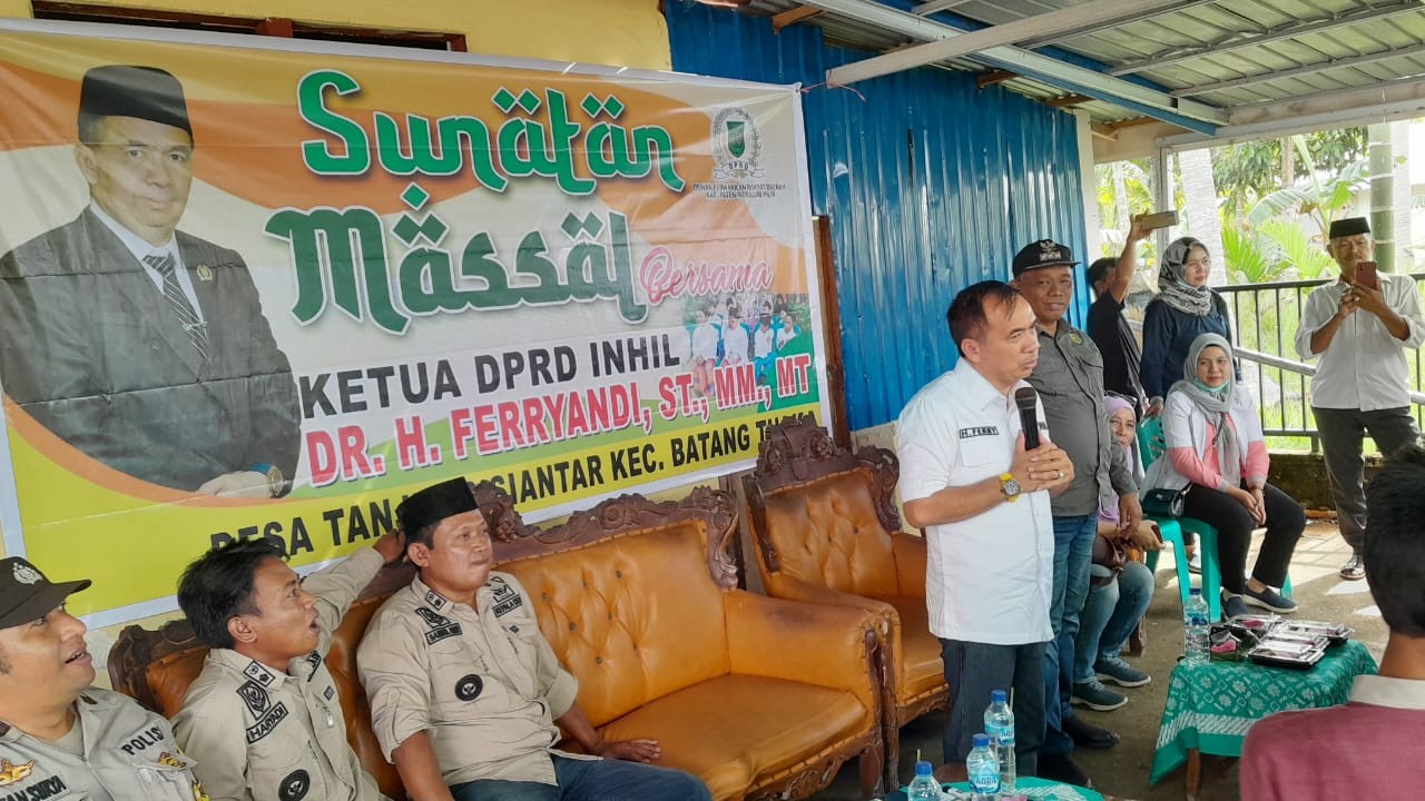 Disambut Antusias Masyarakat, Ferryandi Buka Sunatan Massal di Desa Tanjung Siantar